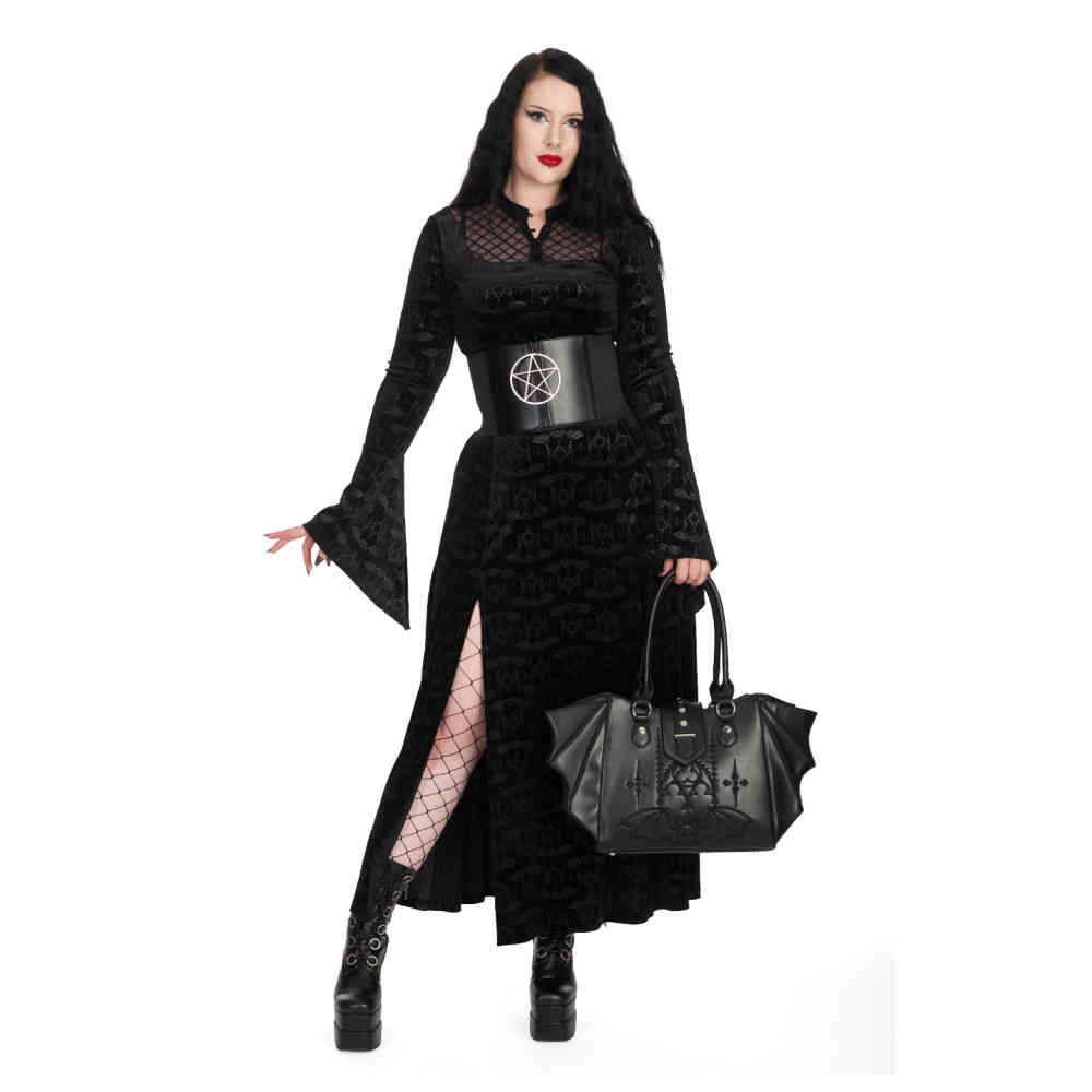 Banned - Carbon Wide Taille riem - Zwart